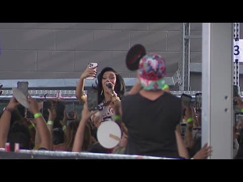 Cardi B meets fans at Cypress Walmart to promote new album