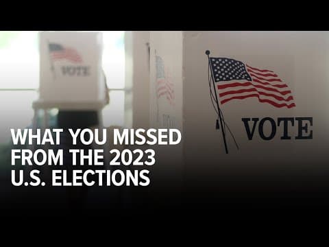 U.S. elections 2023 recap: 2 governors win reelection; Ohio passes amendment on abortion rights