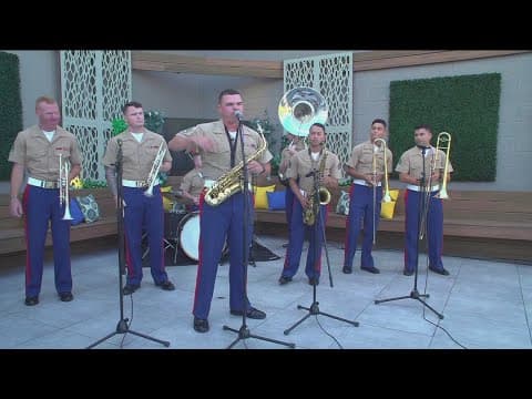 Marine Corps Recruit Depot Band concert at Liberty Station