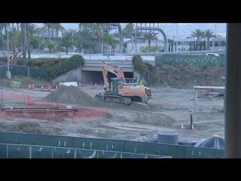 Terminal 1 parking lot closes at San Diego International Airport as construction continues