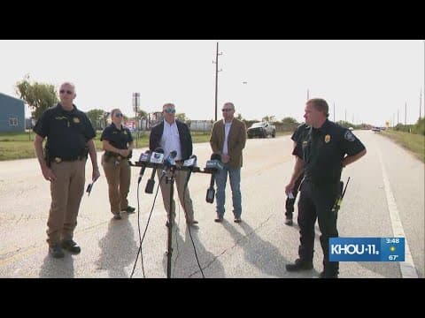 Officials give an update on the propane explosion at a Brookshire facility