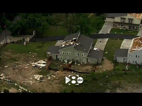 TORNADO DAMAGE: Storms badly damage North Texas homes