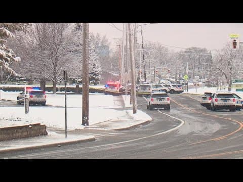 Police: Suspect dead, 2 officers injured after suspect rammed cruiser, pursuit