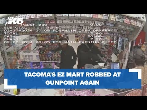 Tacoma EZ Mart suffers another armed robbery amid recent uptick
