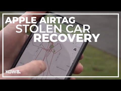 Car theft victim uses GPS to track down vehicle