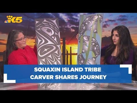 Native American Heritage Month: Squaxin Island Tribe carver shares journey