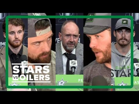 Stars-Oilers Western Conference Final Game 2 post-game: Benn, Suter, Oettinger, Marchment and DeBoer