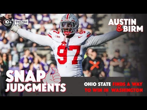 Snap Judgments: Ohio State defensive line erupts for career bests as Buckeyes outlast Washington