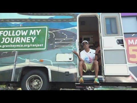 Marathon runner trying to run in 50 states