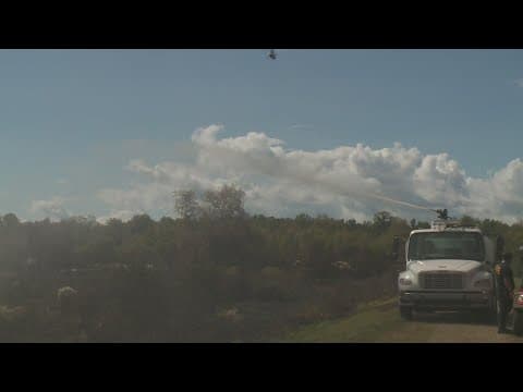 Wildfire in Lafitte is 95% contained, officials say