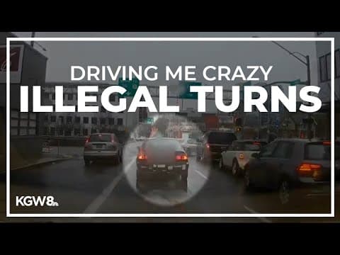 Illegal turns: Are they worth the risk?