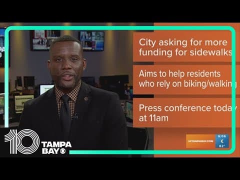 Tampa asking for more sidewalk funding