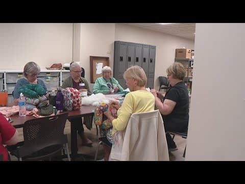 The Riverside Sewing Guild: Members create comfort care items for patients