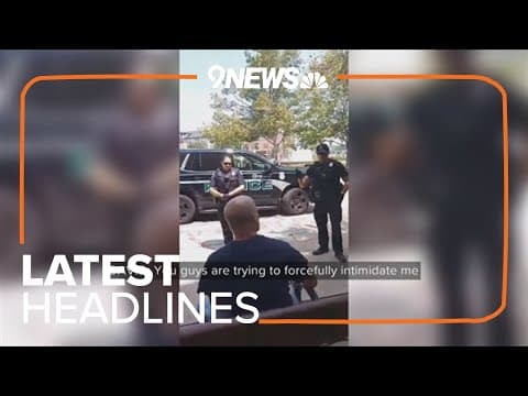 Latest Headlines | Video captures Colorado officer using Taser on unhoused man as his dog was seized