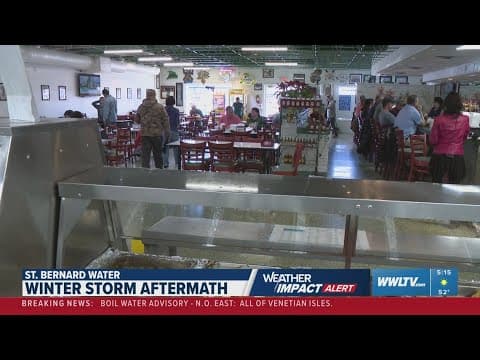 St. Bernard parish residents are still being asked to conserve water