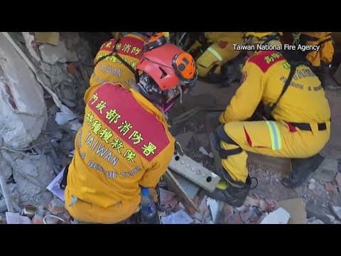 Massive earthquake rocks Taiwan