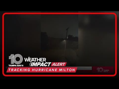 Hurricane Milton: Flooding in Davis Islands