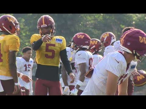 Jayden Daniels embracing leadership role in year two