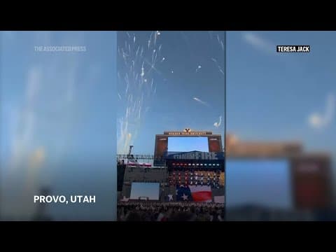 Multiple injuries reported after fireworks veer into crowd at Utah stadium