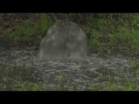 Residents in Kingwood dealing with another problem from Beryl  -- sewage