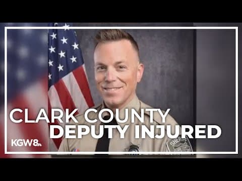 Doctors make 'tough' call to save Clark County deputy injured by fallen tree amid heavy snow