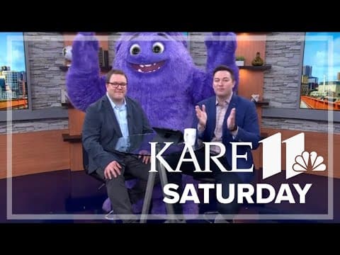 Blue from the movie 'IF' visits the Mall of America on April 20