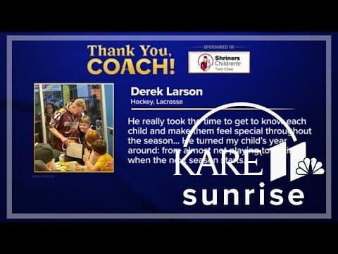 Thank you, Coach! Hockey and lacrosse coach turns around a kid's season