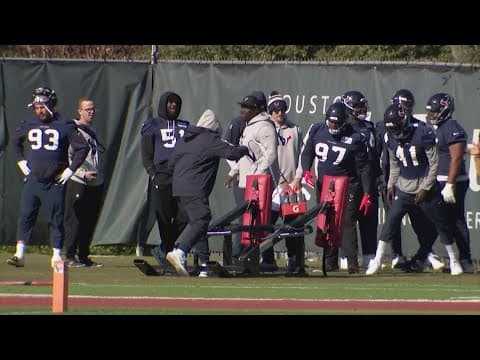 How healthy are the Houston Texans going into playoff matchup against the Browns?