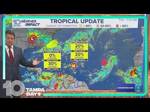 Tracking the Tropics: Tropical Storm Gordon may form later today, NHC says