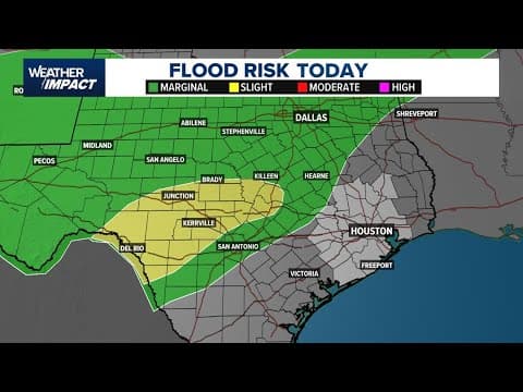 LIVE NOW: Meteorologist Chris Ramirez's Houston-area forecast, plus more flooding in Texas