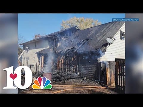 Barrel fire sparks Farragut house fire