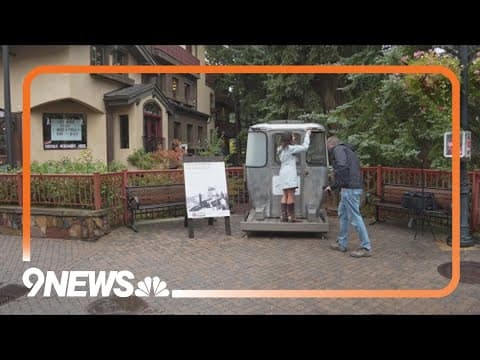 Restored original gondola on display in Vail