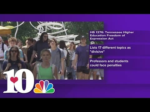 Bill banning divisive topics on college campuses pass