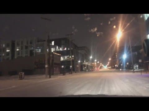 Roads slick across Columbus after winter storm