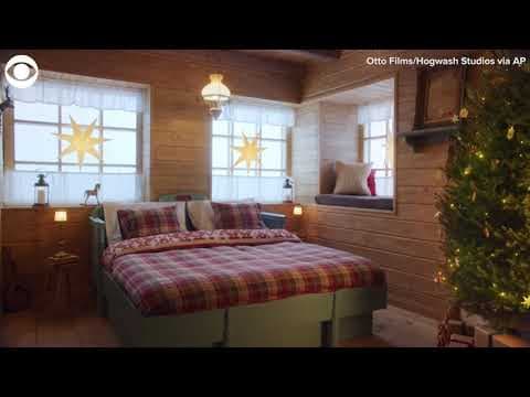 Airbnb offering a stay at Santa Claus' Cabin in Finland