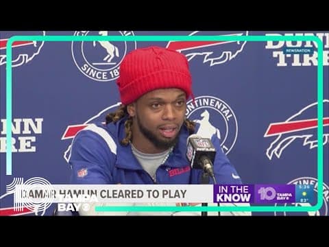 Damar Hamlin 'cleared to resume full activities' after cardiac arrest