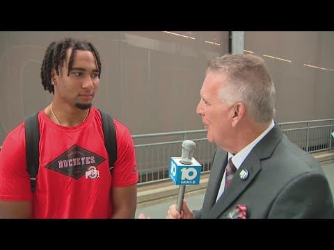 C.J. Stroud postgame interview | Ohio State-Arkansas State