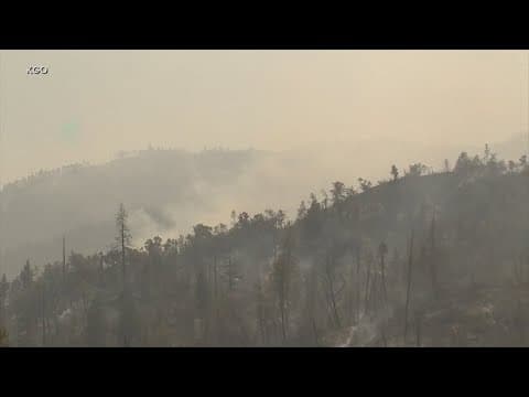 Heat and dry conditions fuel fires in western U.S.