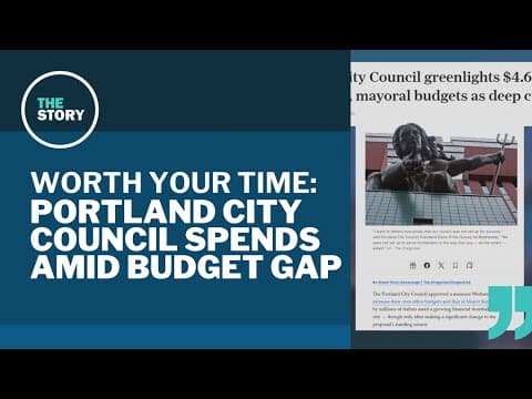 As Portland faces budget cuts, city council funds more staffers | Worth Your Time