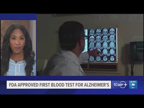 FDA OKs first blood test that can help diagnose Alzheimer's disease