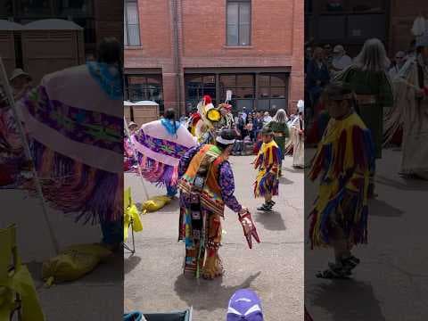 Native American dancing at Territory Days in Old Colorado City in Colorado Springs