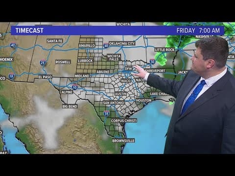 DFW Weather: Warm temps over the weekend, but rain chances return next week