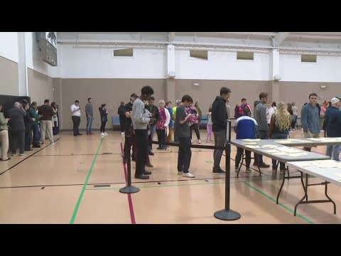 Long line to vote in Whitestown | Decision 2024