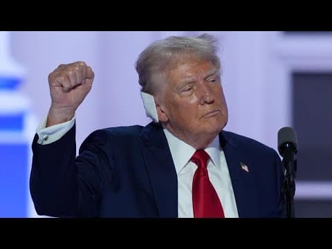 Former President Trump said "we must not criminalize dissent or demonize political disagreement"