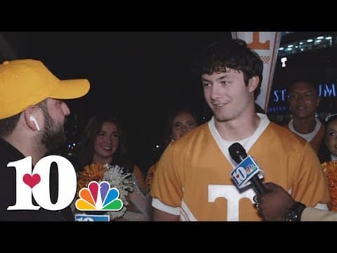UT cheerleaders are prepping for the big matchup against Alabama