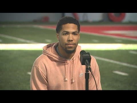 Ohio State LB Cody Simon speaks about his decision to stay with team for another year