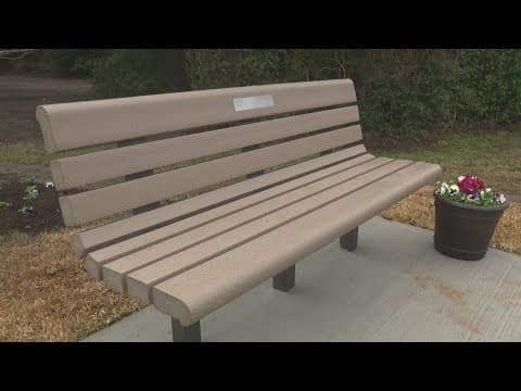 New park bench dedicated to unsolved murder victim Liz Barraza