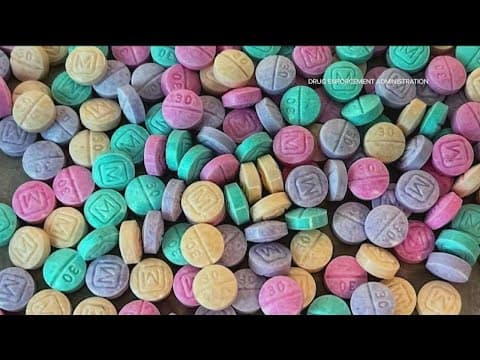 DEA warns of 'rainbow fentanyl' being used to attract younger people