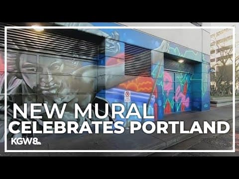 US Bancorp Tower celebrates Portland in new mural