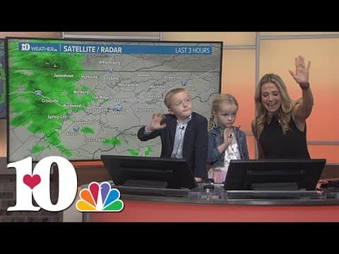 Meet our Mini Meteorologists: Cash and Juliette!